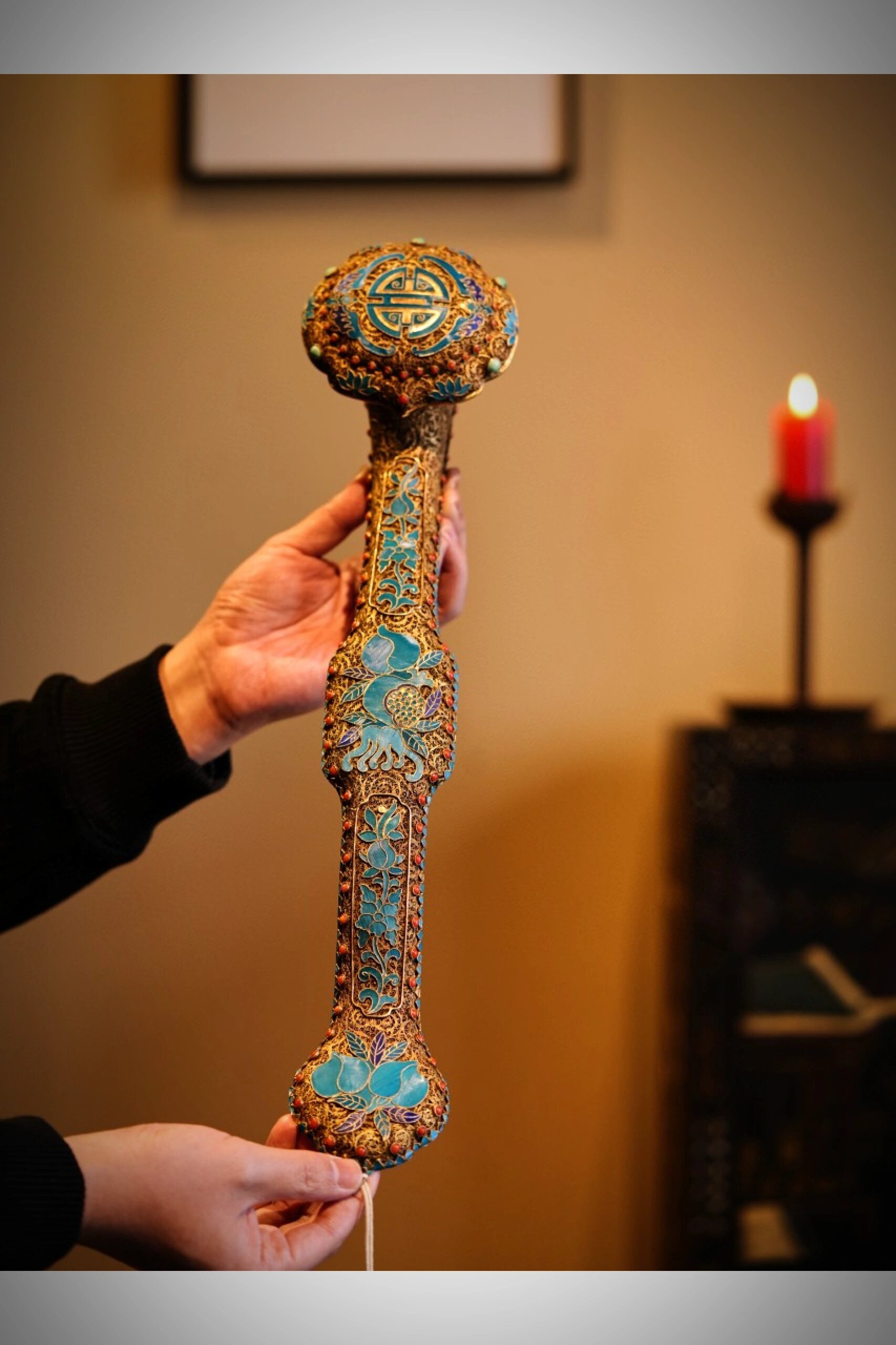 如意之美 我一直对中国传统文化和艺术品充满热爱,而最近,我有幸亲眼