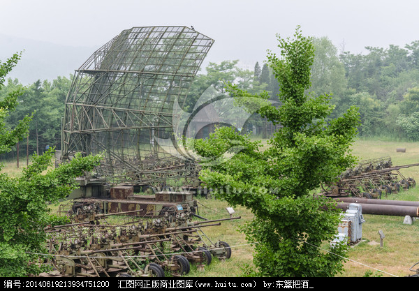 防空雷达 抗美援朝纪念馆,其它,文化艺术,摄影,汇图网www.huitu.com